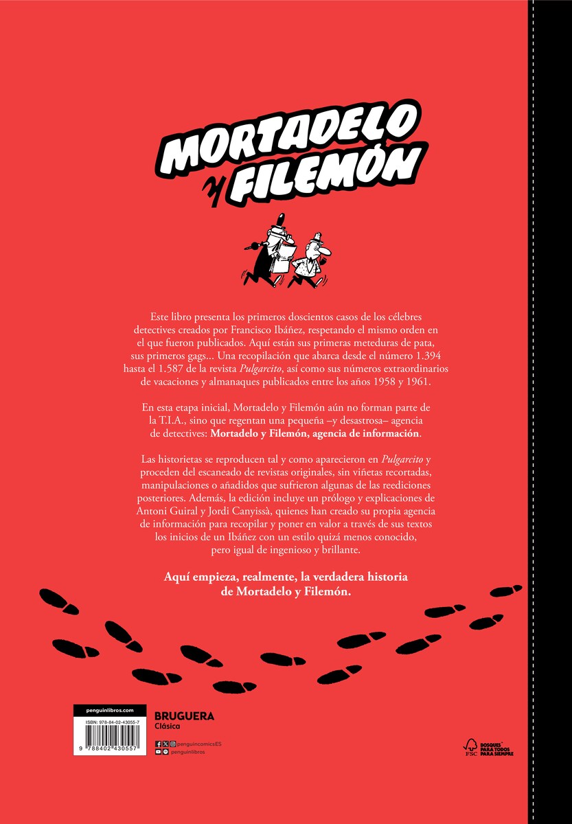 Los 200 Primeros Casos de Mortadelo Y Filemón (Tapa Dura) 2