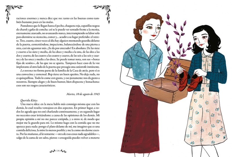 Diario de Anne Frank (Ilustrado) (Tapa Dura) 3