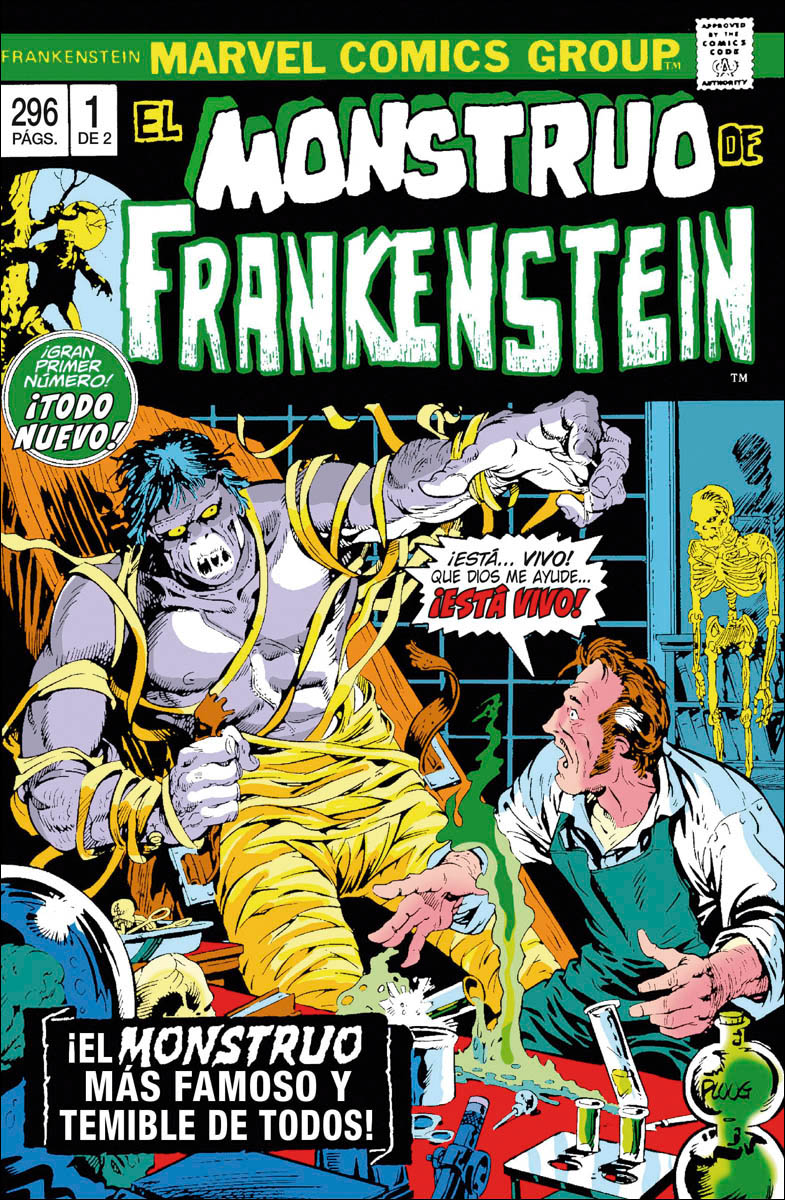 Tpb el monstruo de frankenstein 1 de 2 marvel 1
