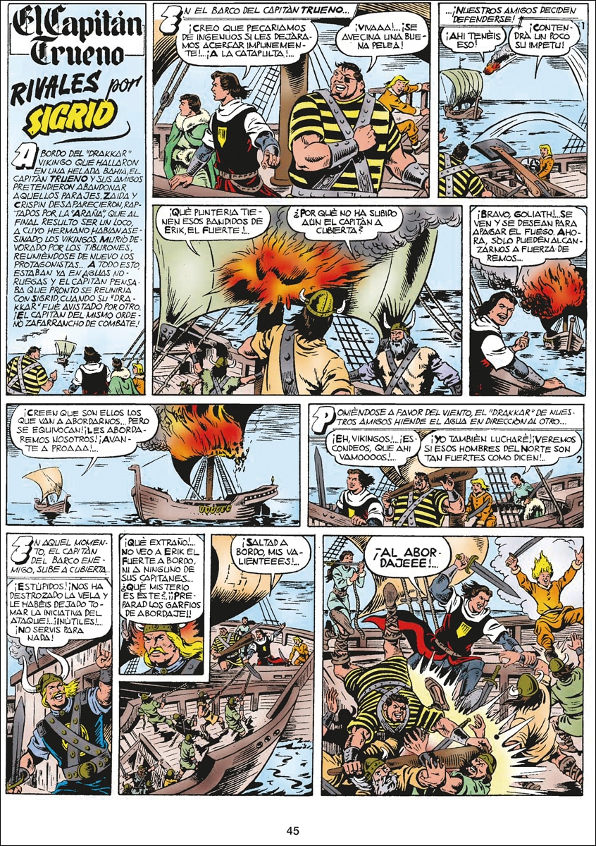 Capitan trueno 1957-1958 ¡la ultima lucha 4