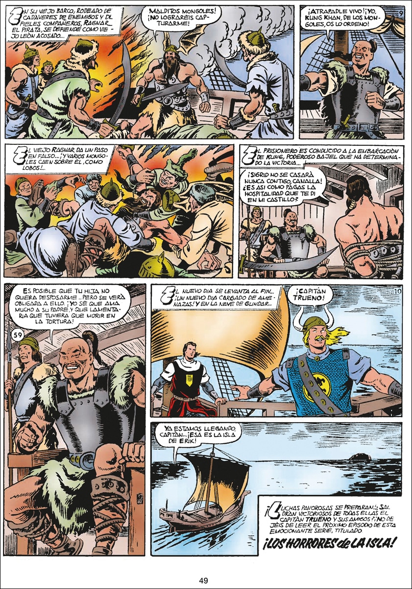 Capitan trueno 1957-1958 ¡la ultima lucha 6
