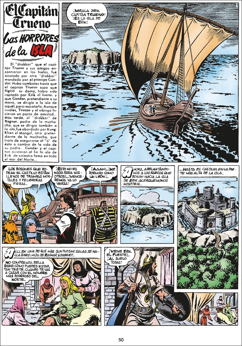 Capitan trueno 1957-1958 ¡la ultima lucha 7