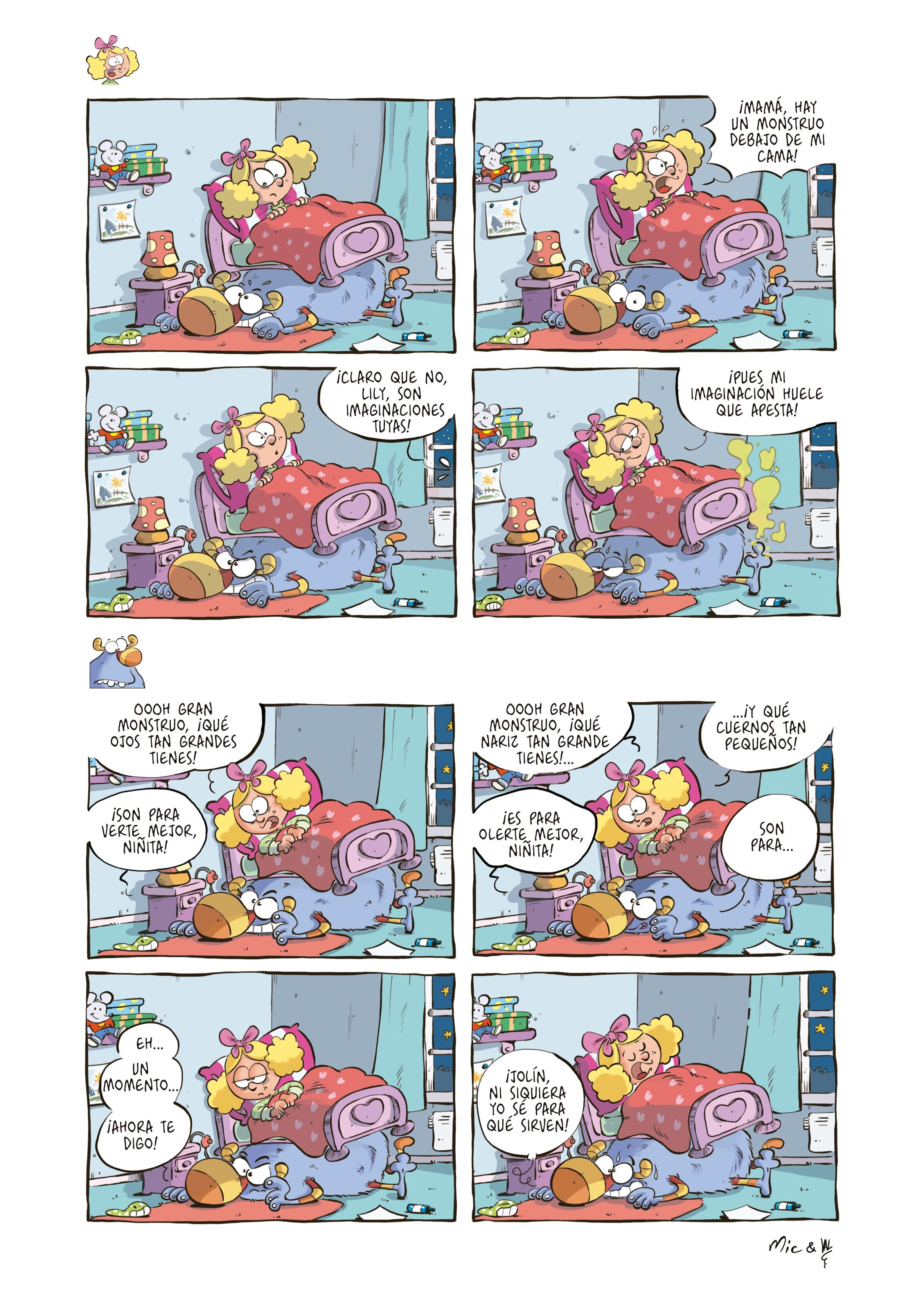 Lily y dudu monstruo 2