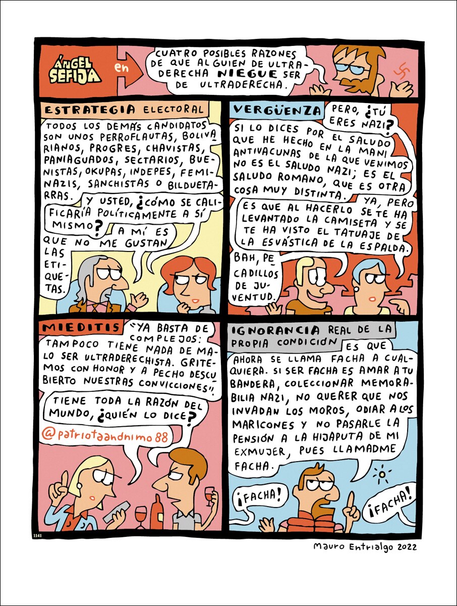 Ángel Sefija en todoterreno (Capa mole com abas) 3