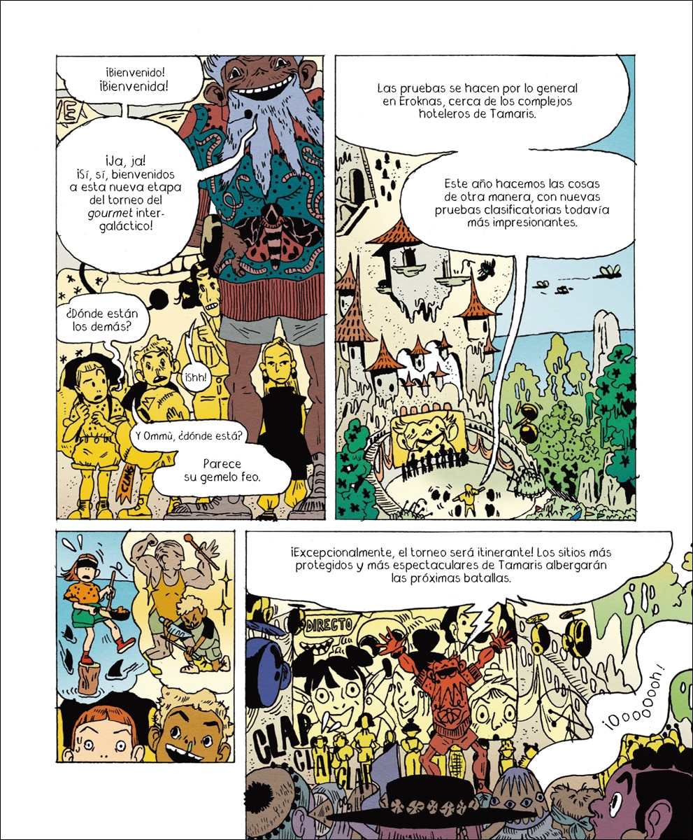 Magda, cocinera intergaláctica 2. El duelo de las chefs (Capa mole com abas) 2