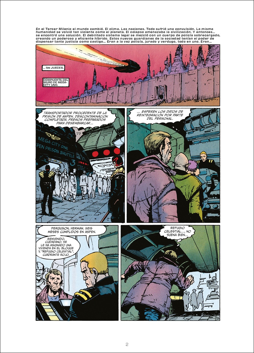 JUEZ DREDD: LA PELÍCULA (Capa dura) 2