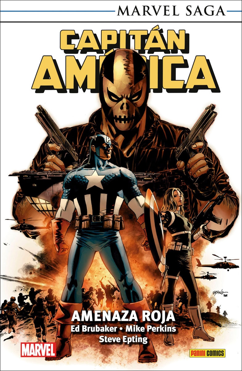 Marvel saga tpb capitán américa 3. amenza roja (Capa mole) 1
