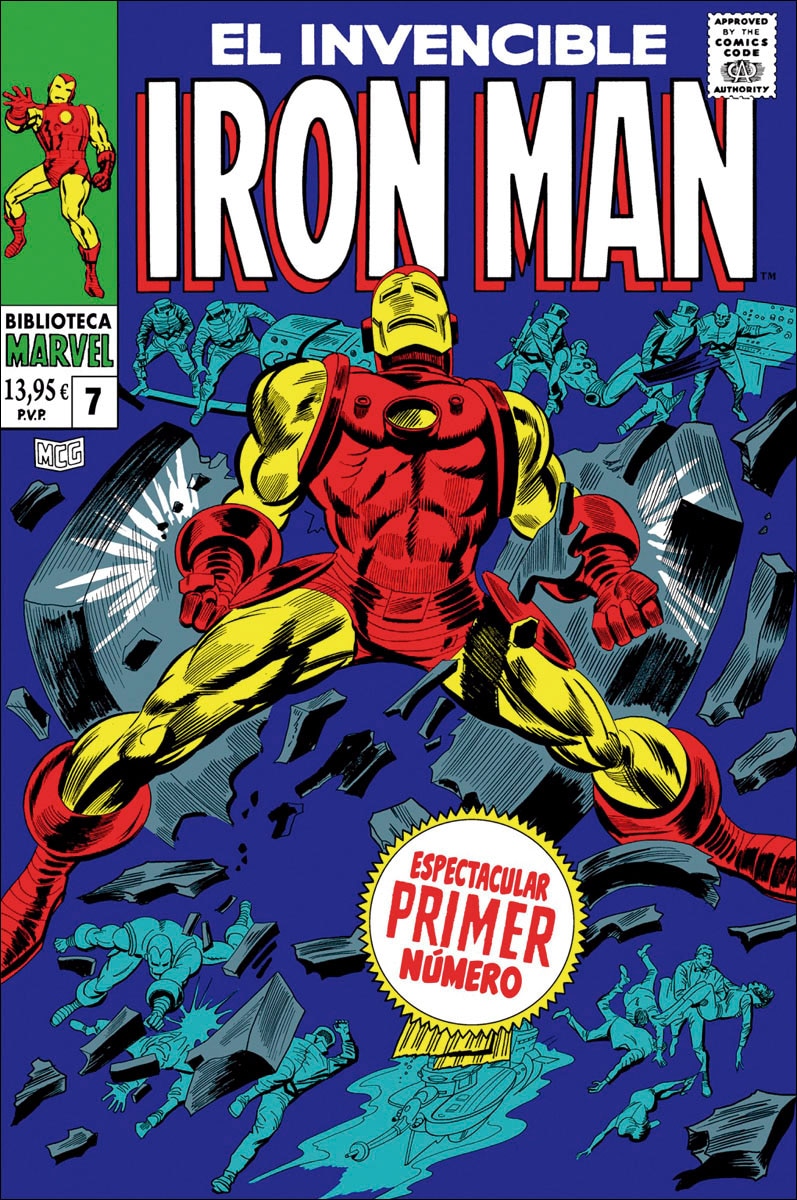 Imagem 0 de Biblioteca marvel el invencible iron man 7. 1968: tales of suspense 95-99 (Capa mole)