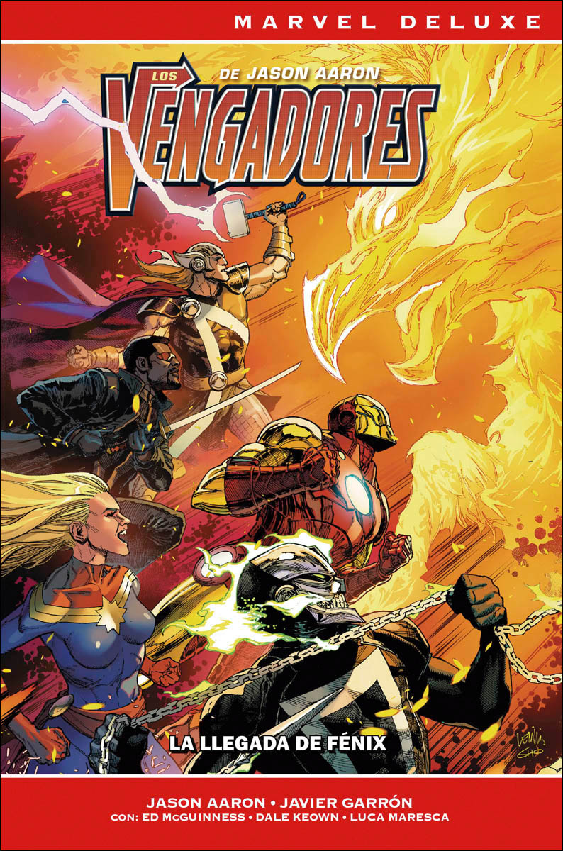 Marvel deluxe los vengadores de jason aaron 4. la llegada de fénix (Capa dura) 1