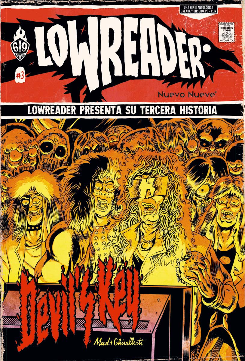 LowReader - 3: Devil's Key (Capa mole) 1