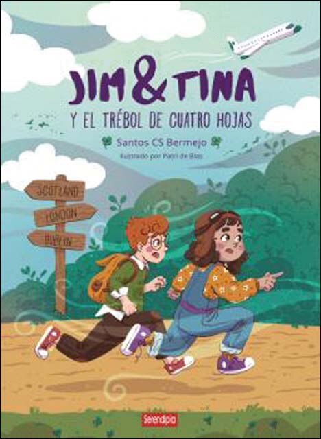 Imagem 0 de Jim & Tina y el trébol de cuatro hojas (Capa mole com abas)