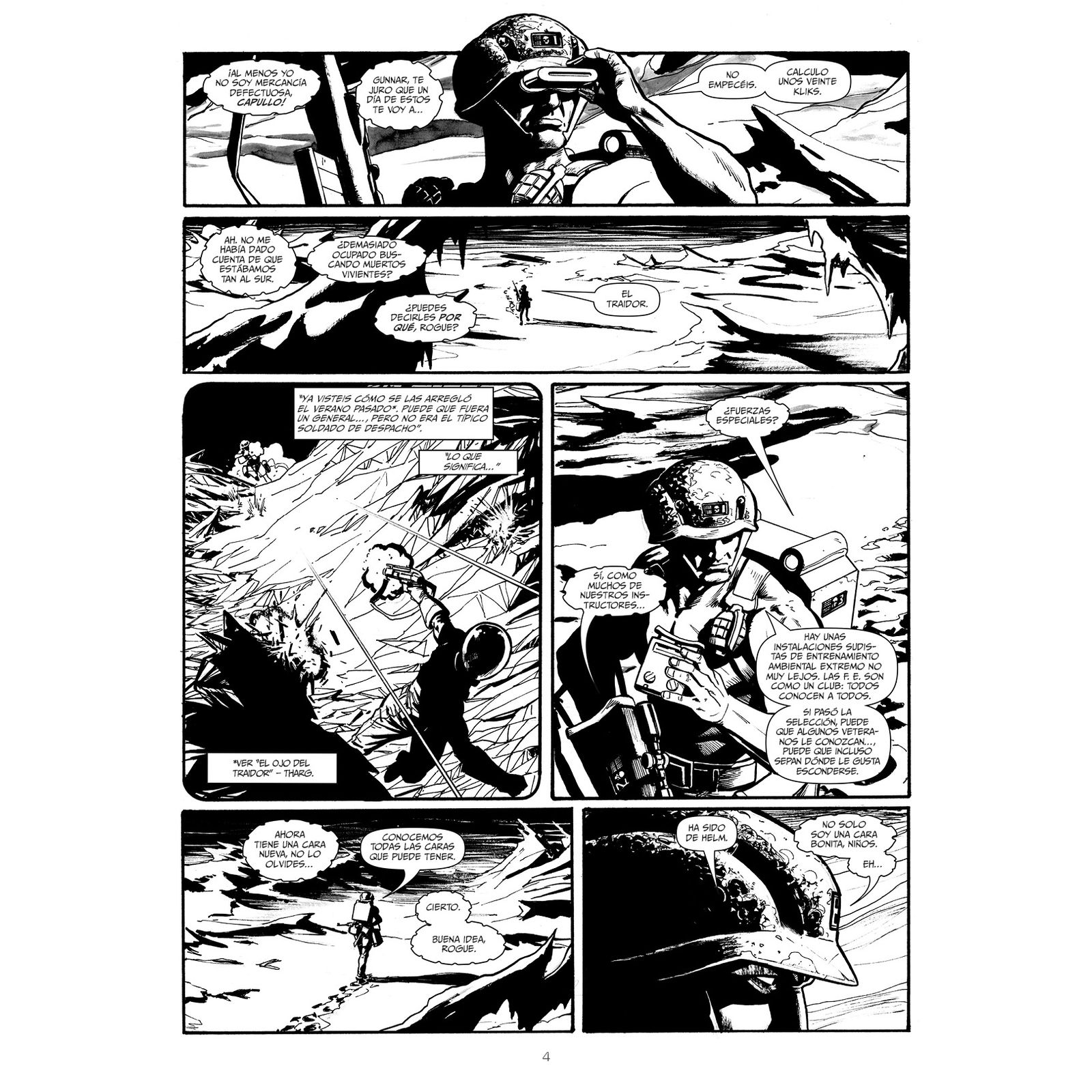 ROGUE TROOPER: EL VALLE DE LAS HERIDAS (Capa dura) 4