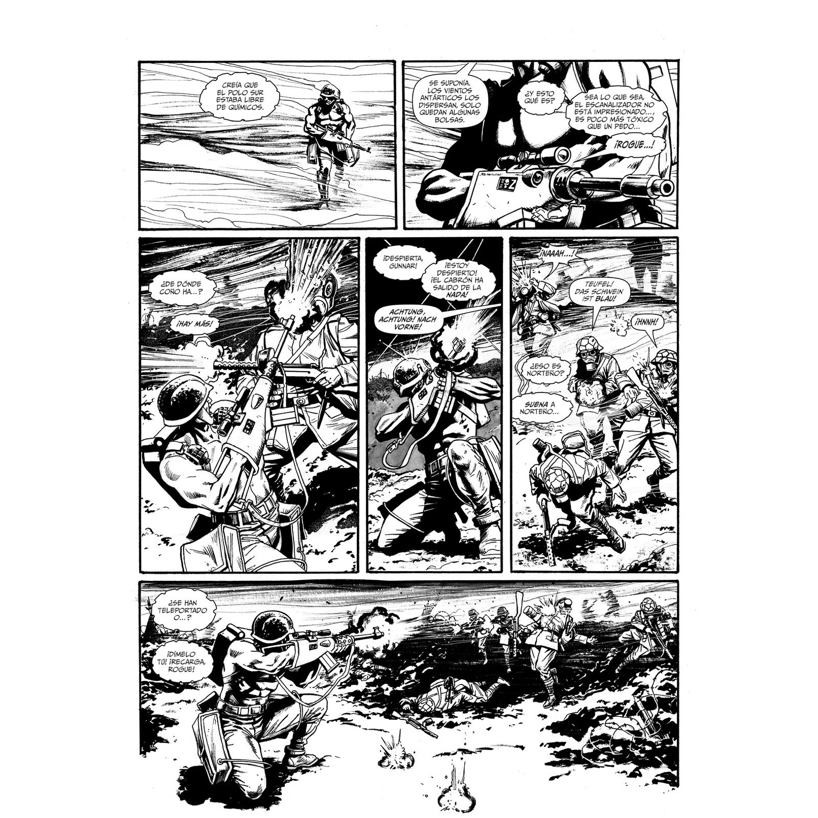 ROGUE TROOPER: EL VALLE DE LAS HERIDAS (Capa dura) 5