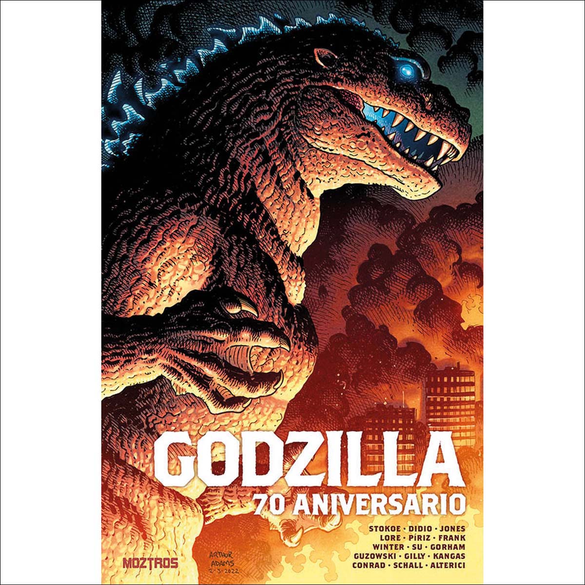 Godzilla: 70 Aniversario (Capa mole) 1