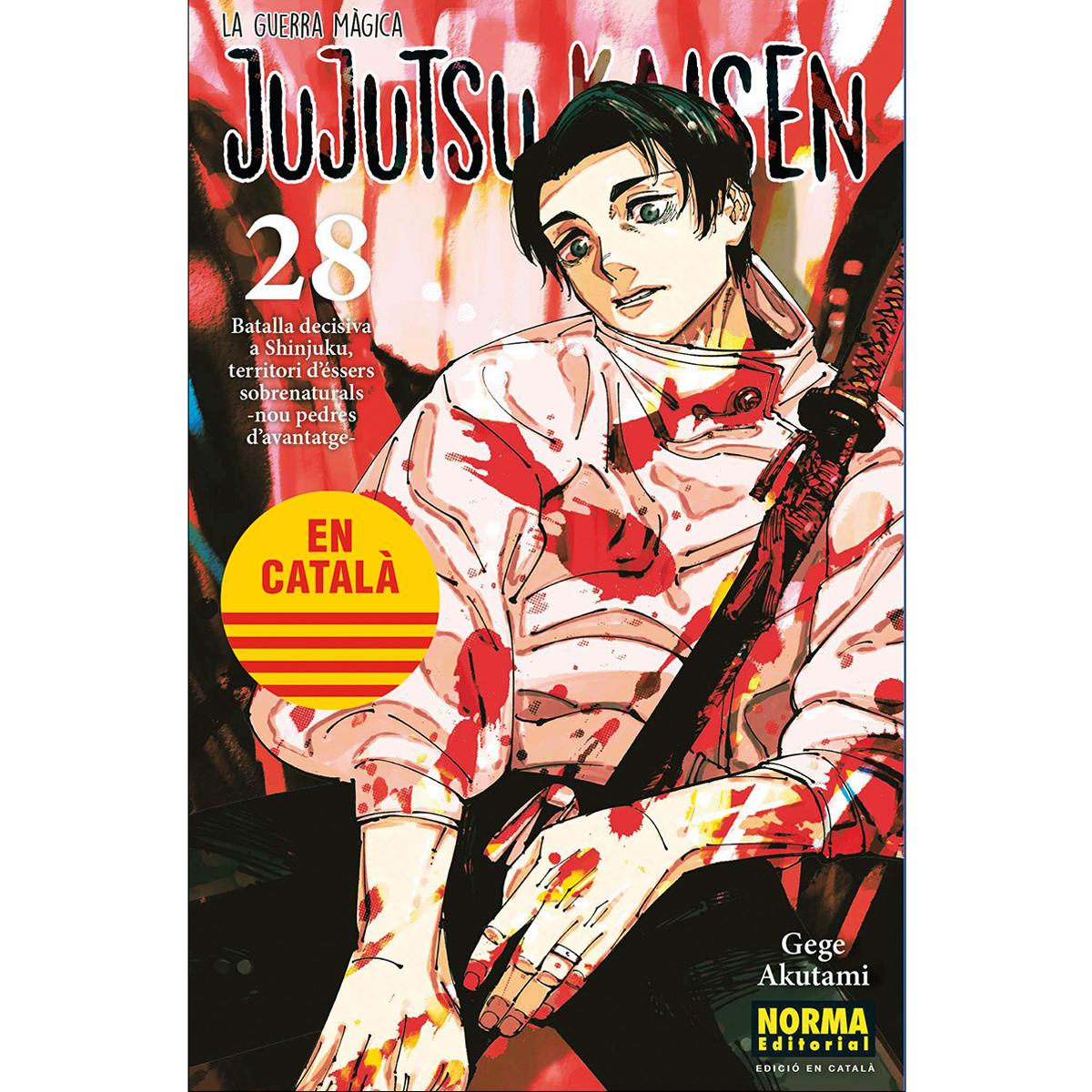 JUJUTSU KAISEN 28 CATALA 1