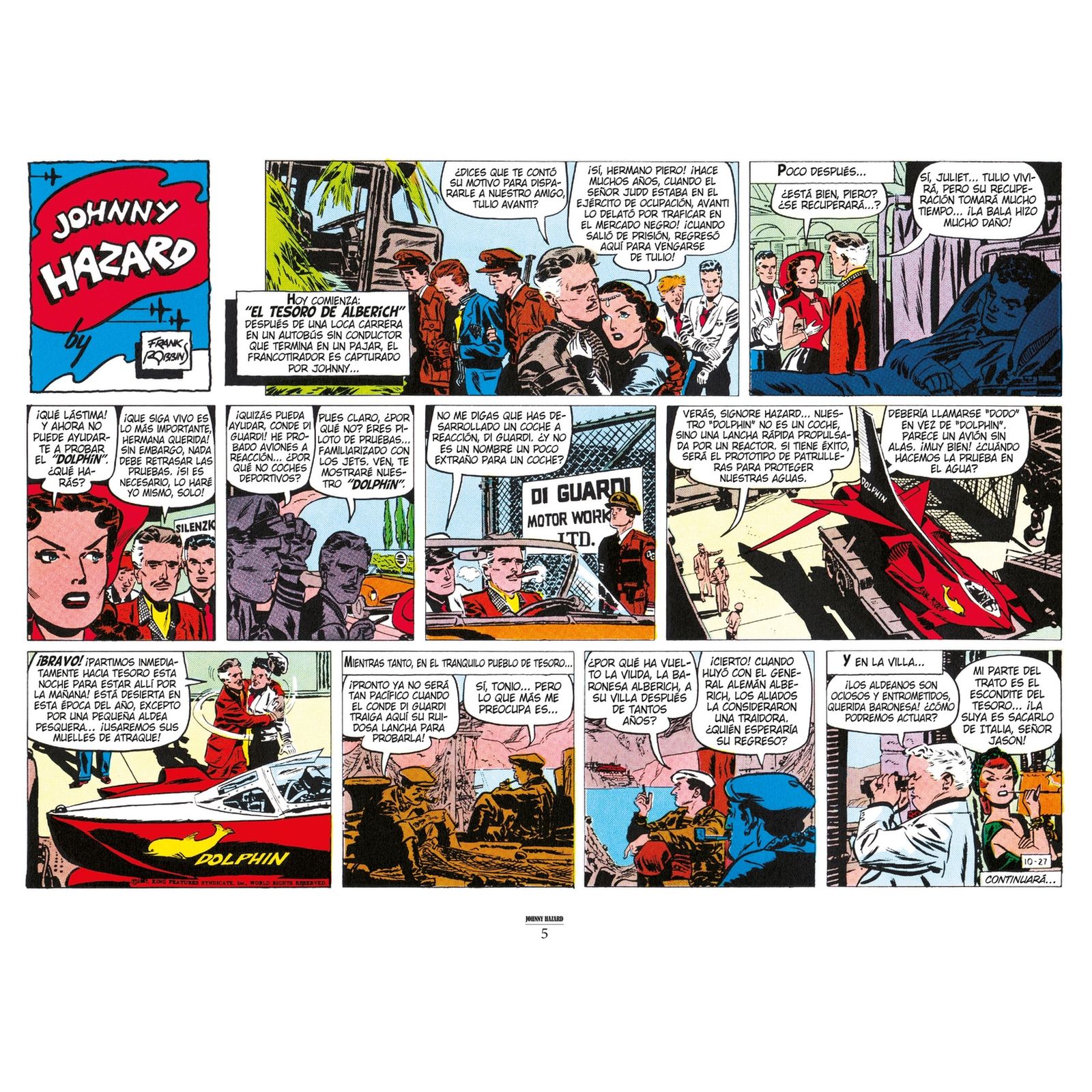 JOHNNY HAZARD 1957-1961: Sundays pages (Capa dura) 2