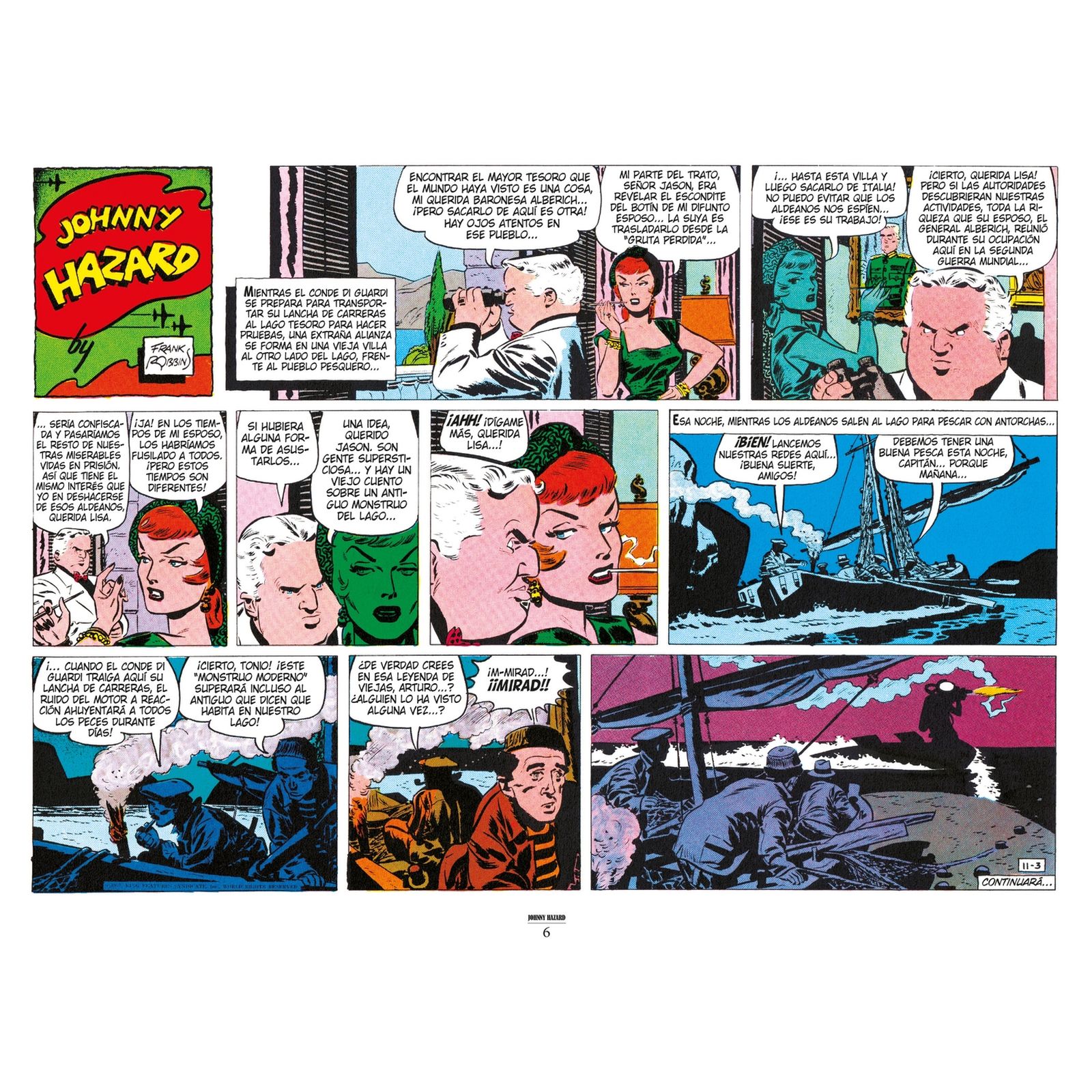 JOHNNY HAZARD 1957-1961: Sundays pages (Capa dura) 3