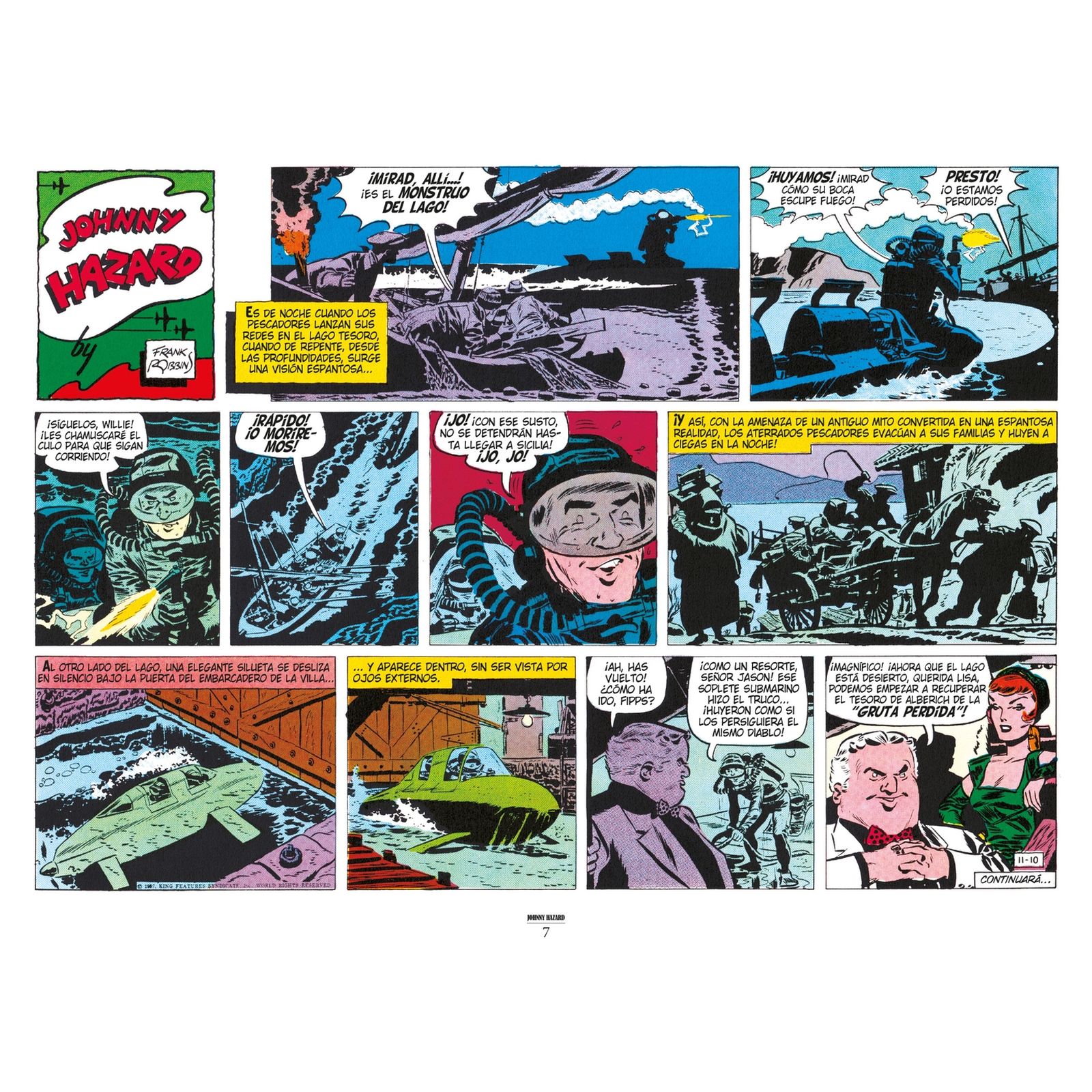 JOHNNY HAZARD 1957-1961: Sundays pages (Capa dura) 4