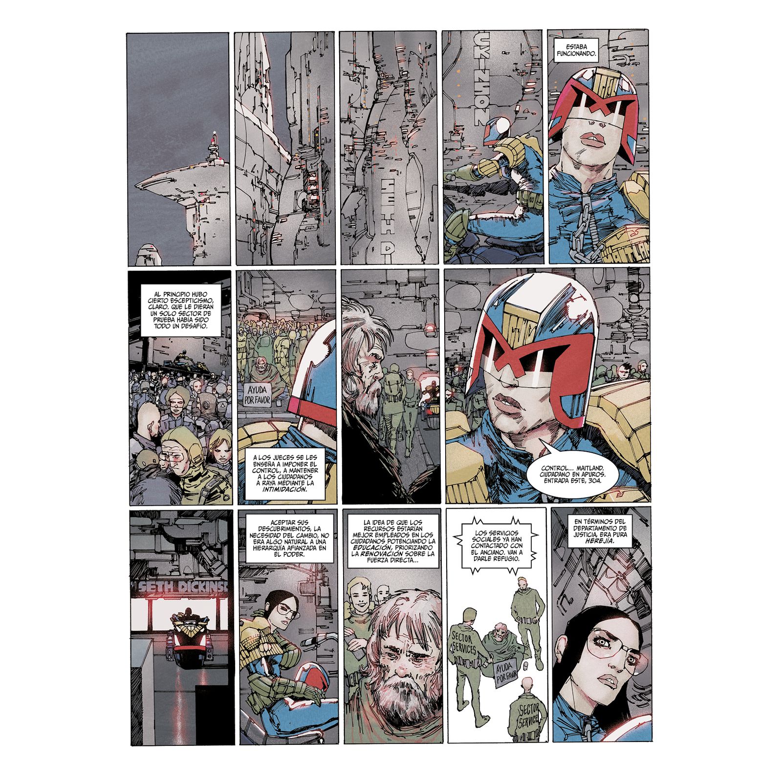 JUEZ DREDD: UN MUNDO MEJOR (Capa dura) 2