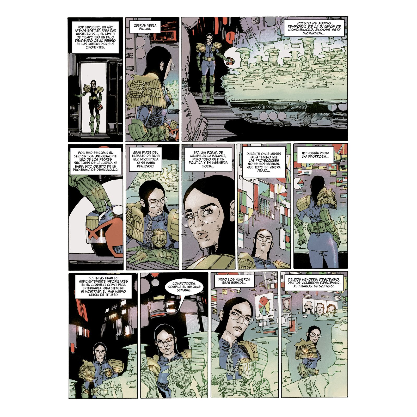 JUEZ DREDD: UN MUNDO MEJOR (Capa dura) 3