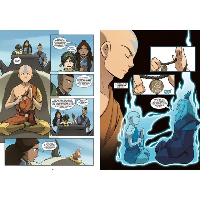 AVATAR 1 - La leyenda de Aang. La promesa - Edición en español (Capa dura) 4