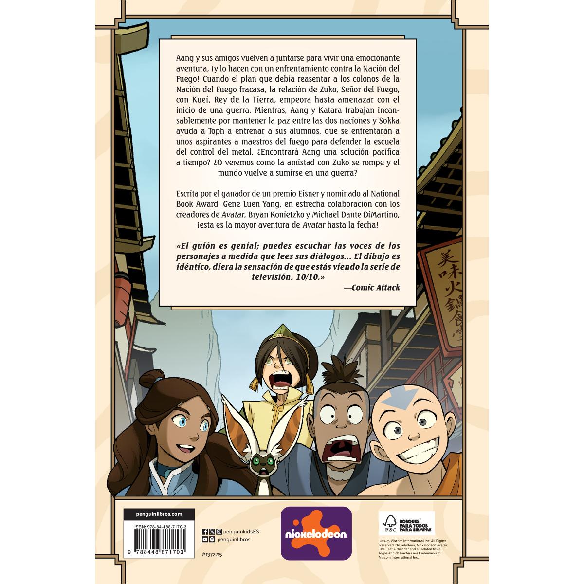 AVATAR 1 - La leyenda de Aang. La promesa - Edición en español (Capa dura) 7