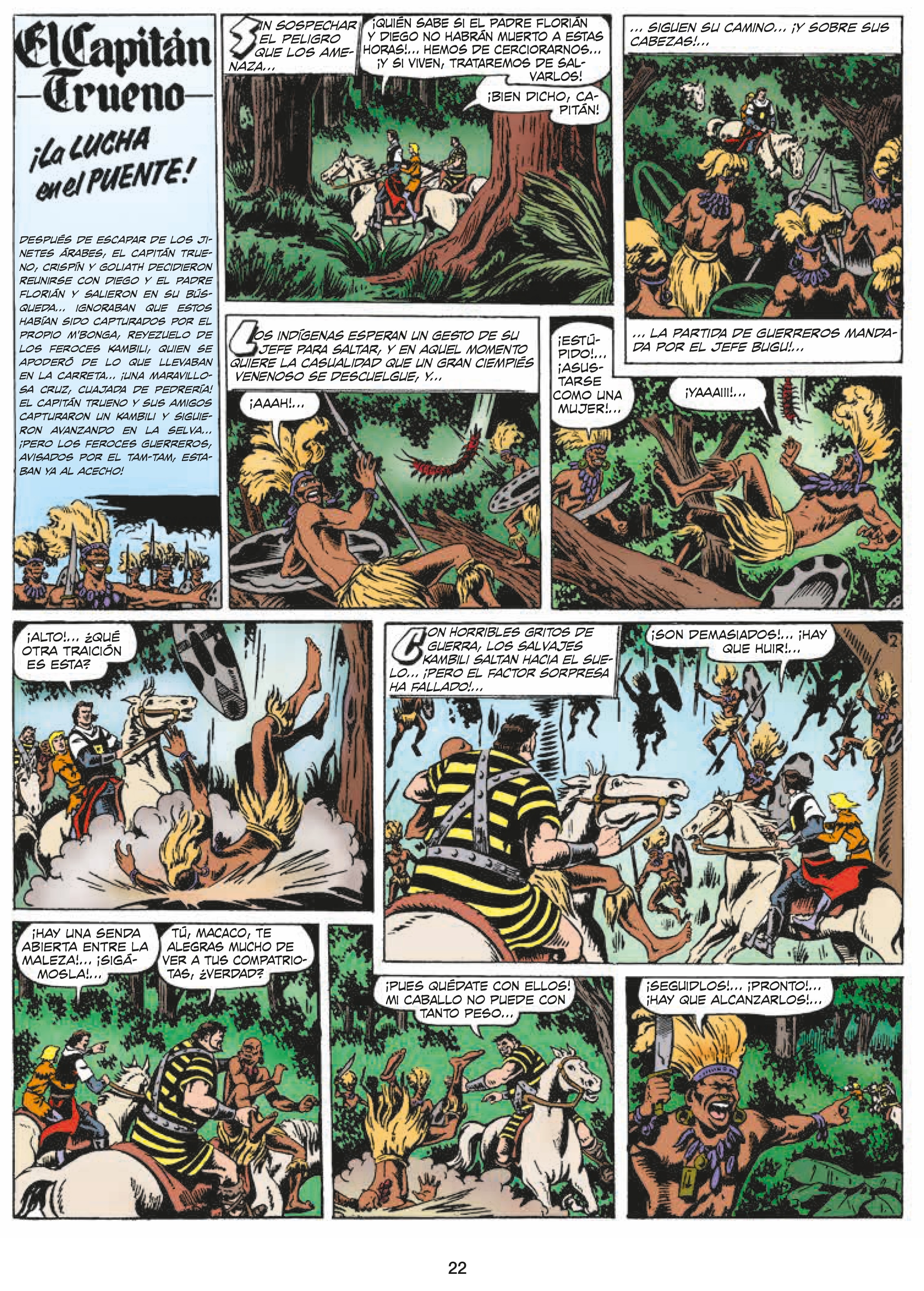 Capitan trueno 1958-1959 ¡lucha entre colosos! br 5