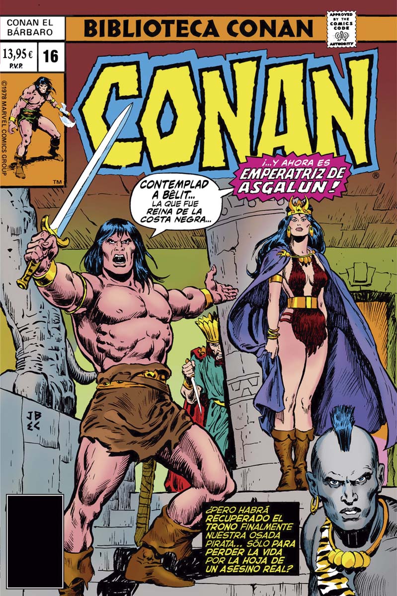 Imagem 0 de Biblioteca conan el bárbaro 16 1978-79: conan the bar-barian 89-95 usa (Capa mole)