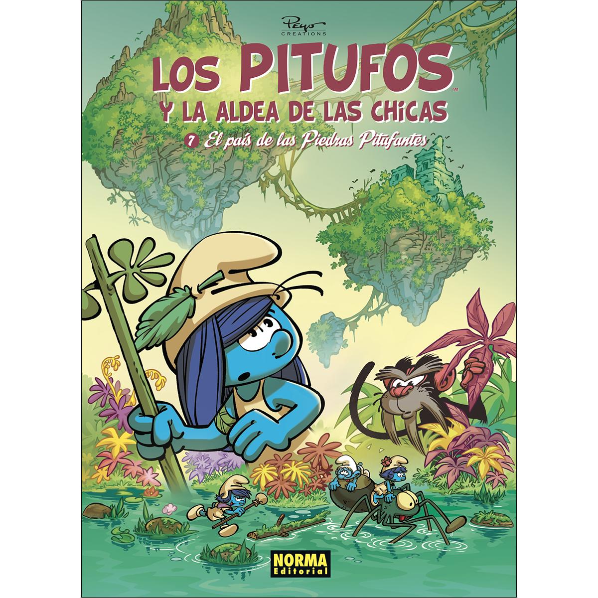 Imagem 0 de LOS PITUFOS Y LA ALDEA DE LAS CHICAS 7. EL PAIS DE LAS PIEDRAS PITUFANTES (Capa dura)