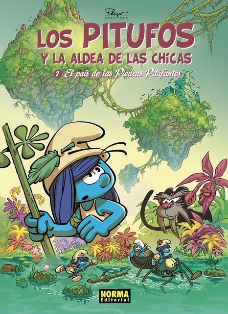 Imagem 0 de LOS PITUFOS Y LA ALDEA DE LAS CHICAS 7. EL PAIS DE LAS PIEDRAS PITUFANTES (Capa dura)