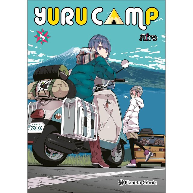 Imagen 0 de Yuru Camp nº 08  (Tapa blanda con sobrecubierta)