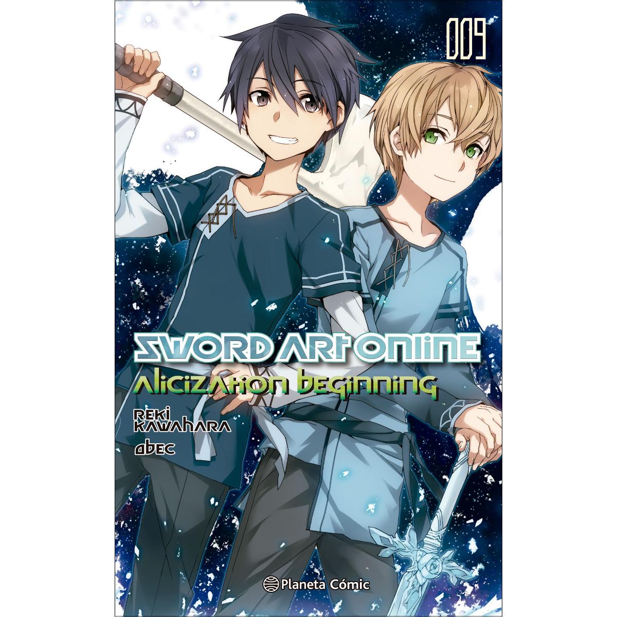 Sword Art Online (novela) nº 09 Alicization Beginning (Capa mole com abas) 1