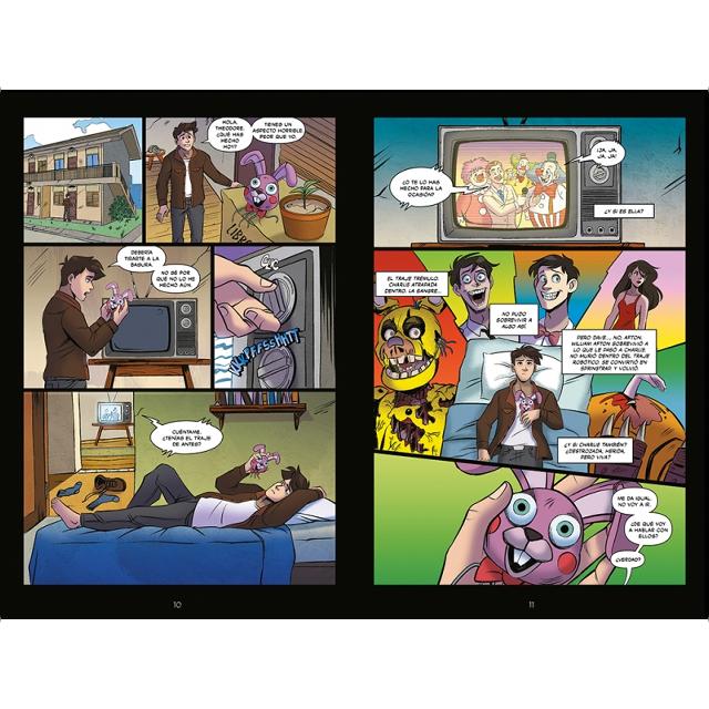 Five Nights At Freddy's. La novela gráfica - El cuarto armario (Capa dura) 4