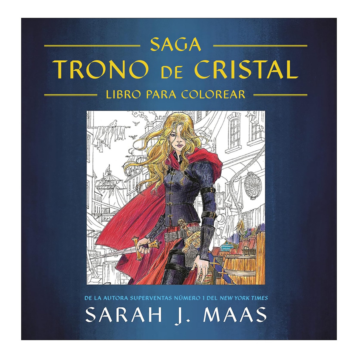 Imagem 0 de Trono de cristal: Libro para colorear (Capa dura)