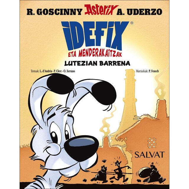 Imagen 0 de Idefix eta menderakaitzak, 7. Lutezian barrena  (Tapa blanda con solapas)