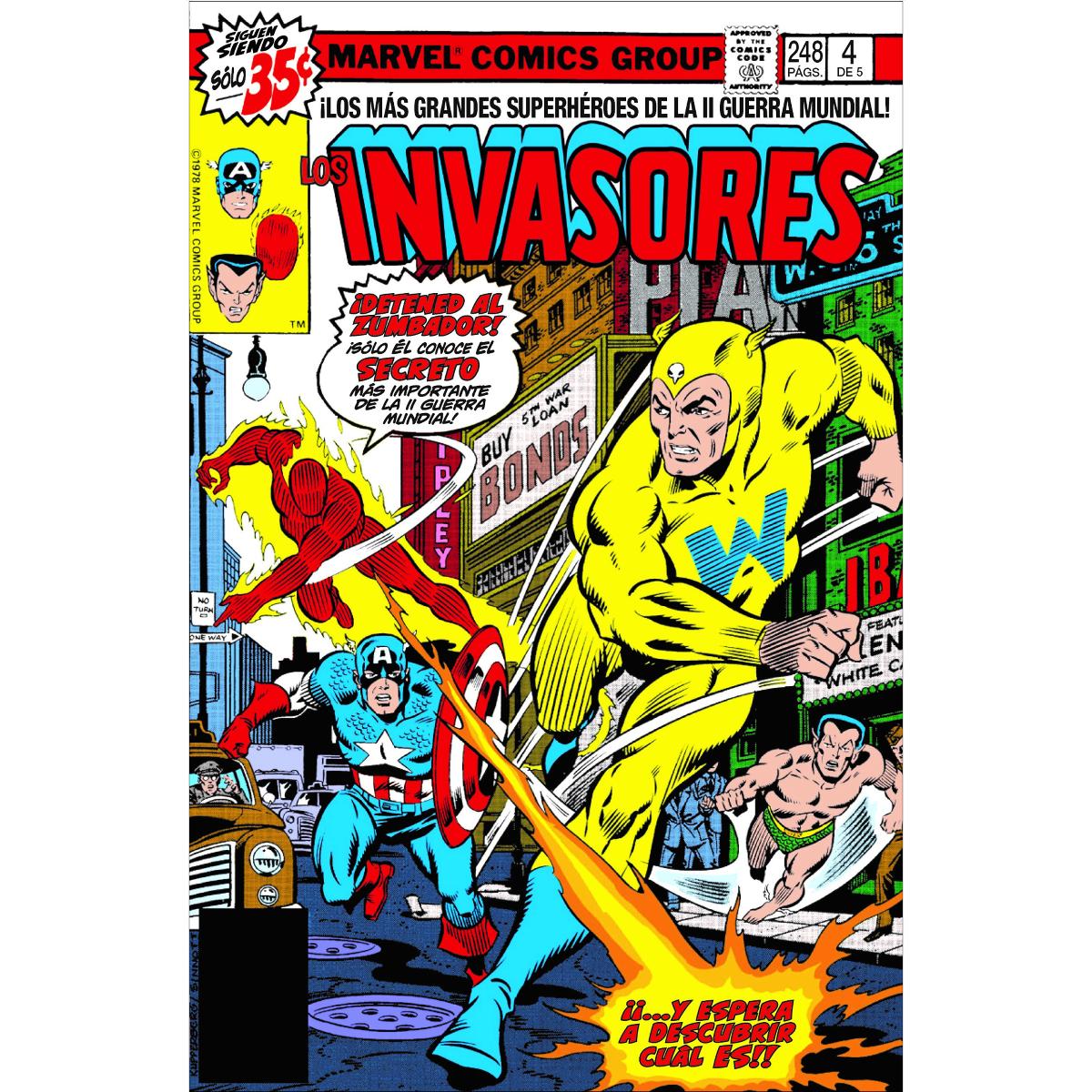 Imagem 0 de Tpb los invasores 4 de 5 (marvel limited edition)