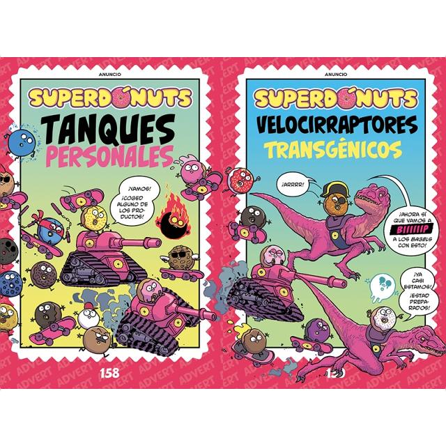 Superdónuts 1 - ¡Dominar el mundo! (Capa dura) 5