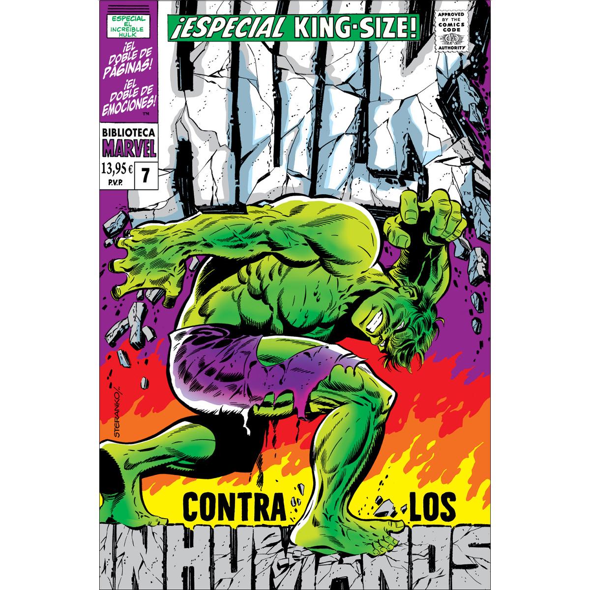 El increíble hulk 7.1968-69.Contra los inhumanos 1