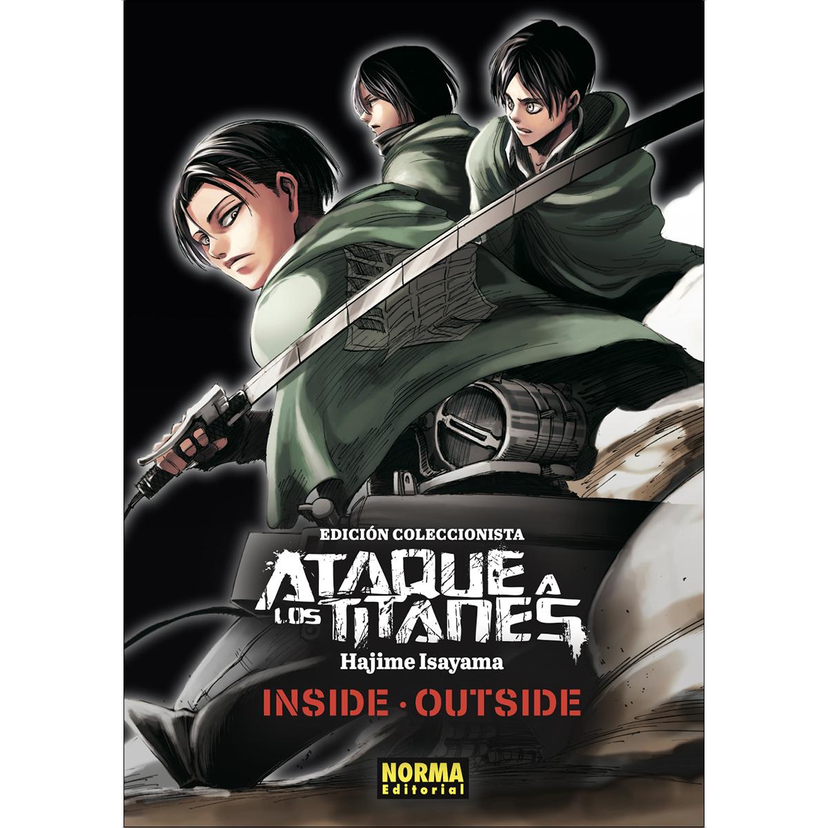 GUIA ATAQUE A LOS TITANES. EDICION COLECCIONISTA: INSIDE Y OUTSIDE (Capa dura) 1