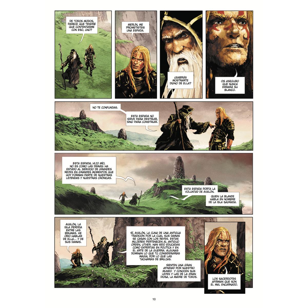 Las cronicas de excalibur integral 7