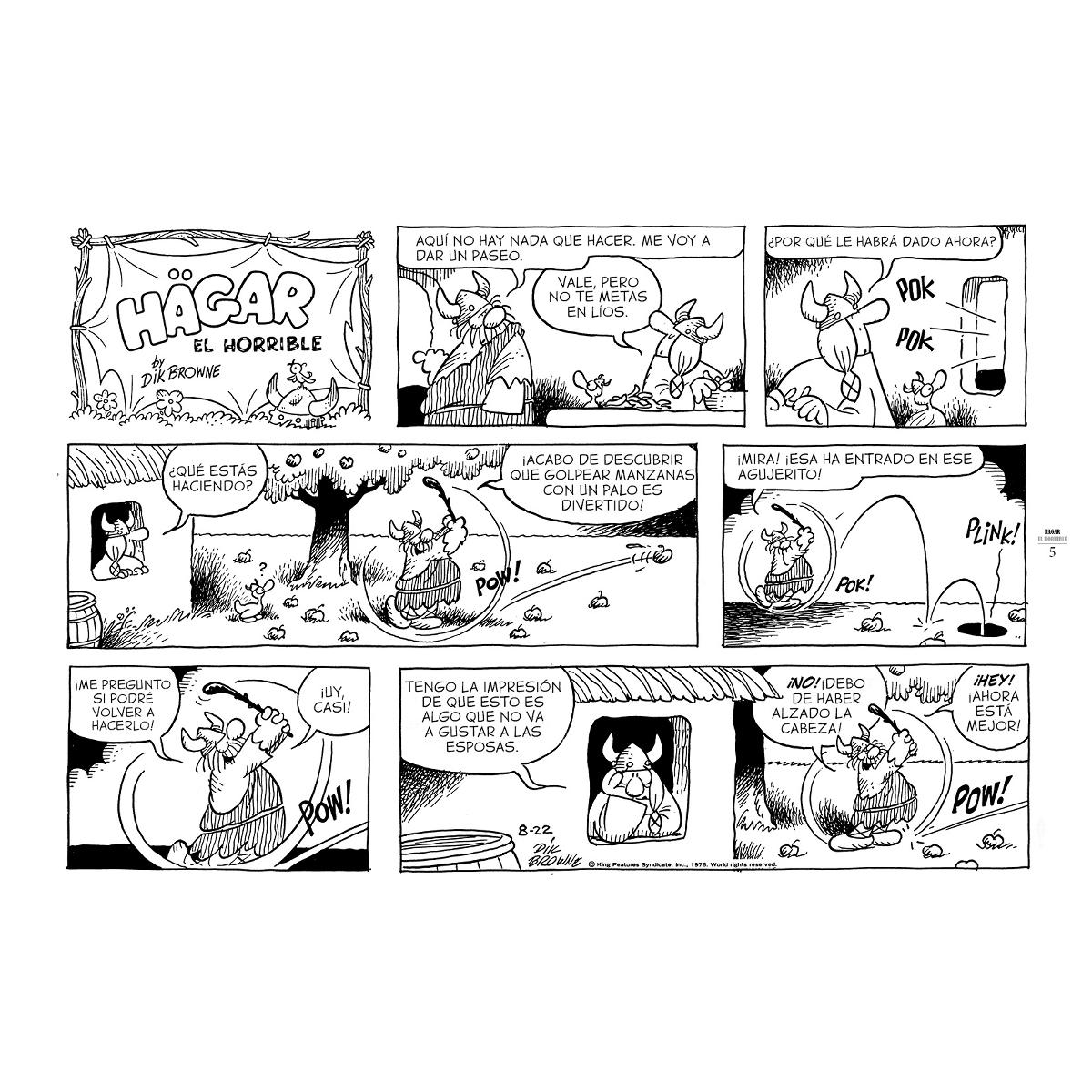HAGAR EL HORRIBLE 1976-1977 (Capa dura) 2