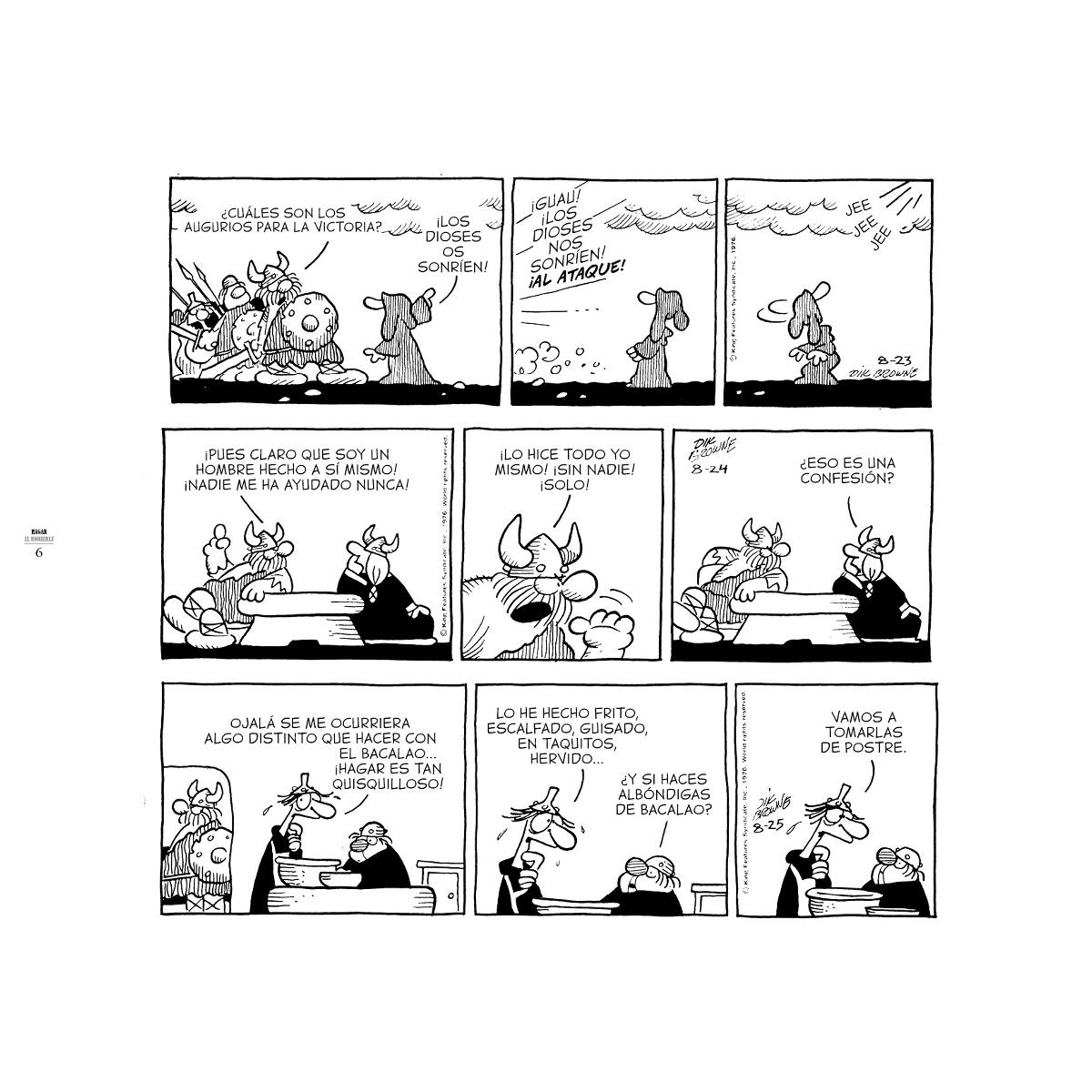 HAGAR EL HORRIBLE 1976-1977 (Capa dura) 3