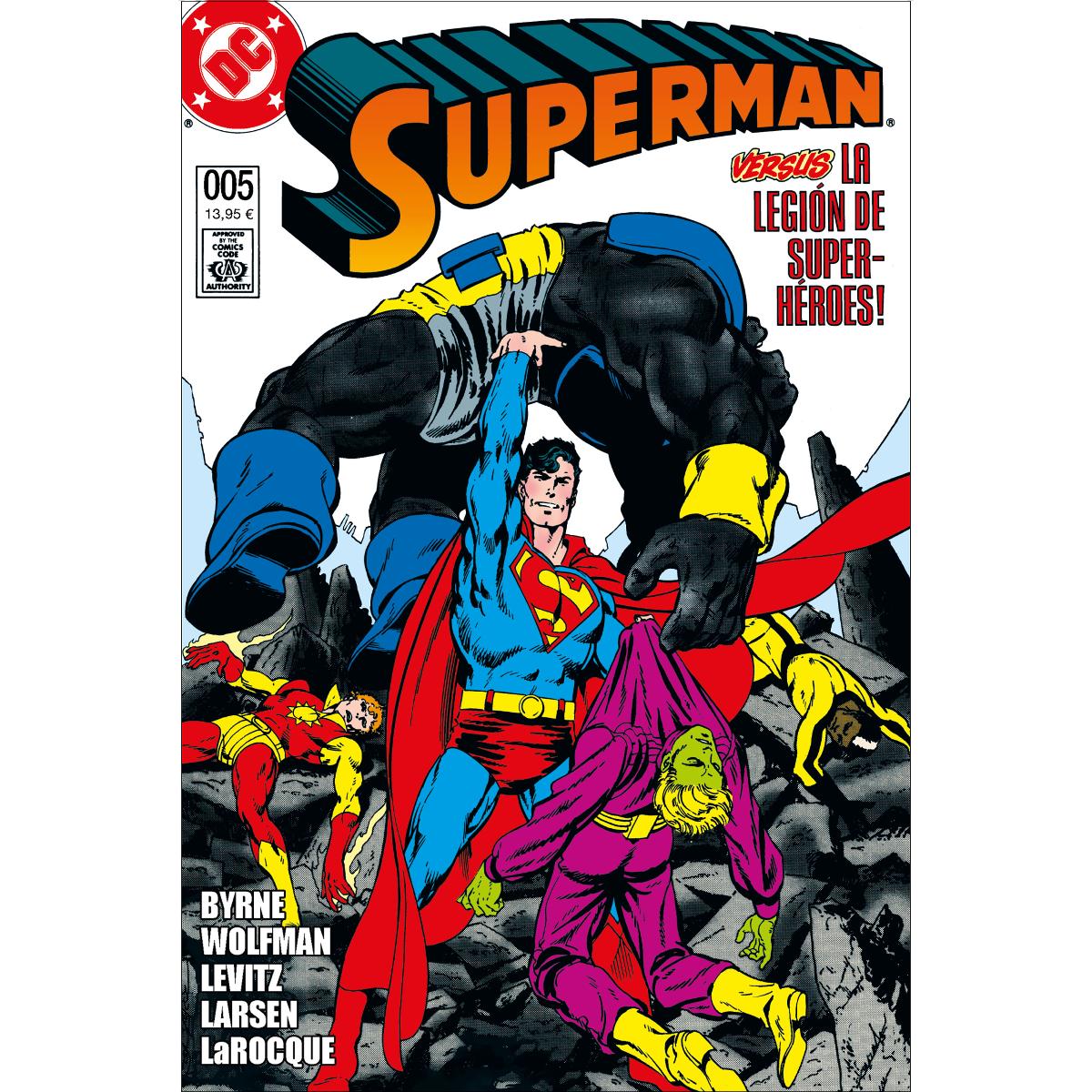 Biblioteca superman 5.La legión super-héroes 1