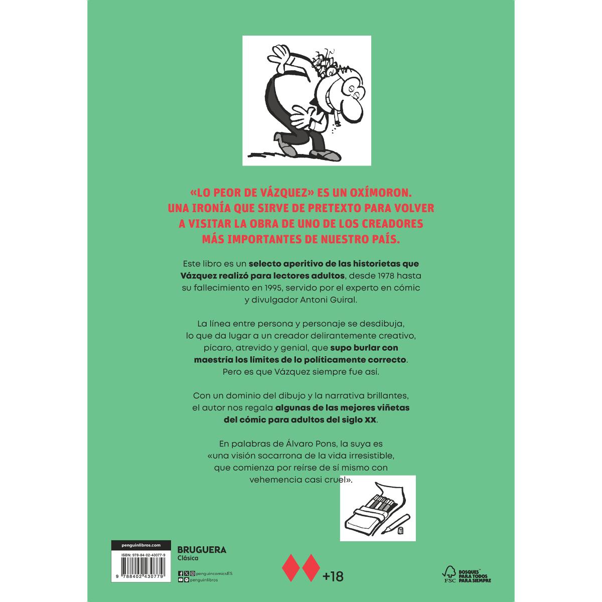 Lo peor de Vázquez: Con sus páginas más salvajes (Capa dura) 2