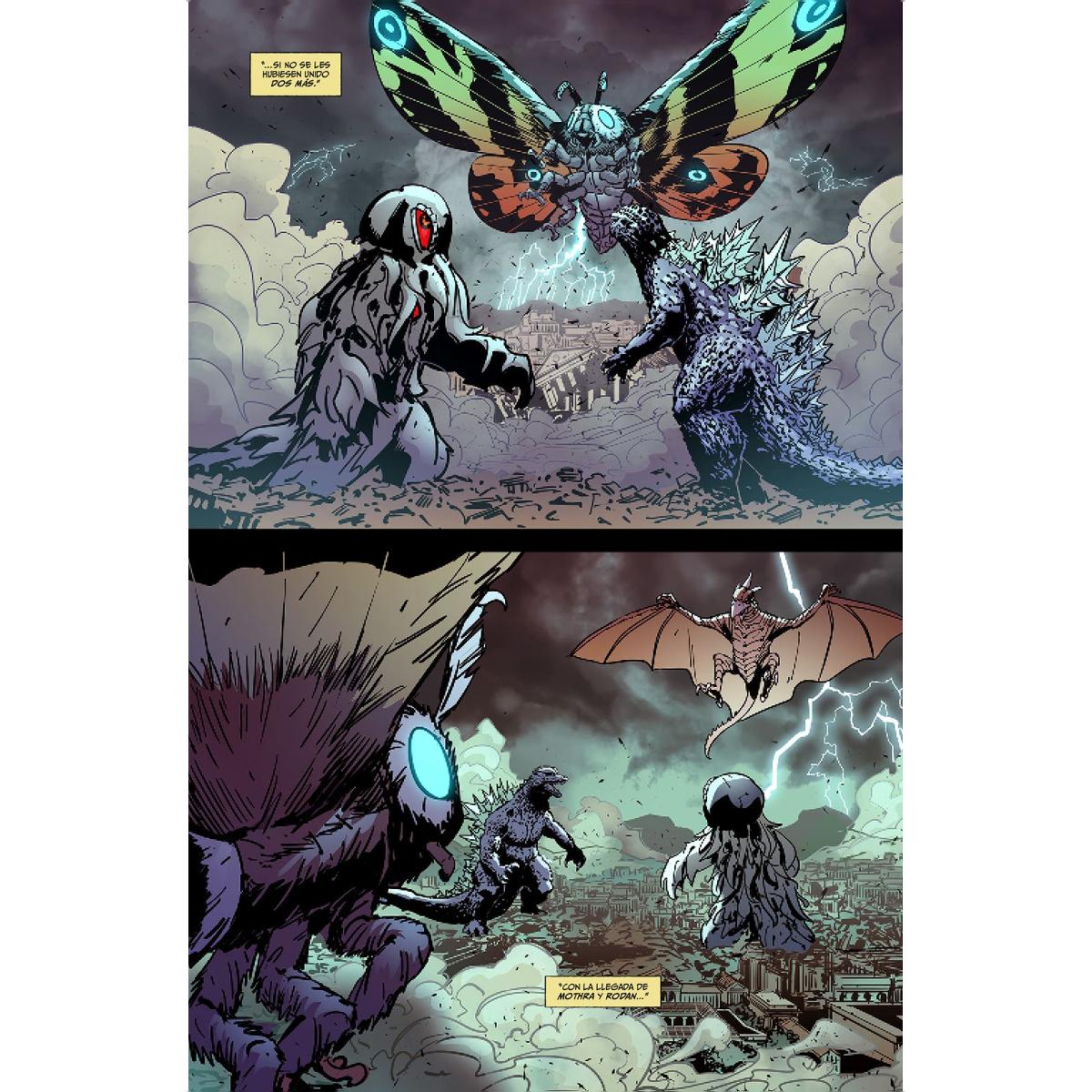 Godzilla.Aqui hay dragones - hijos de gigantes to 6