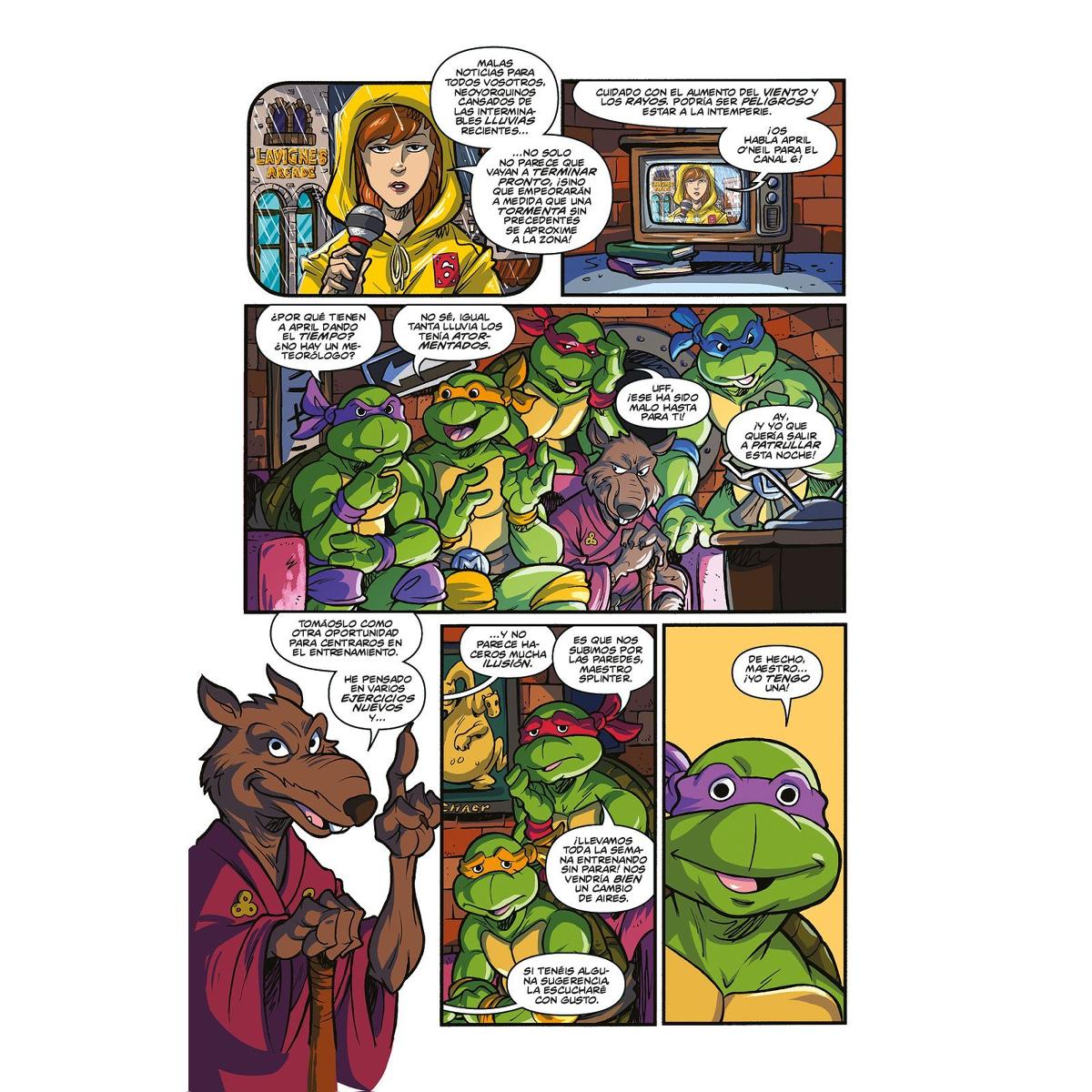 Teenage mutant ninja turtles : las aventuras anima 2