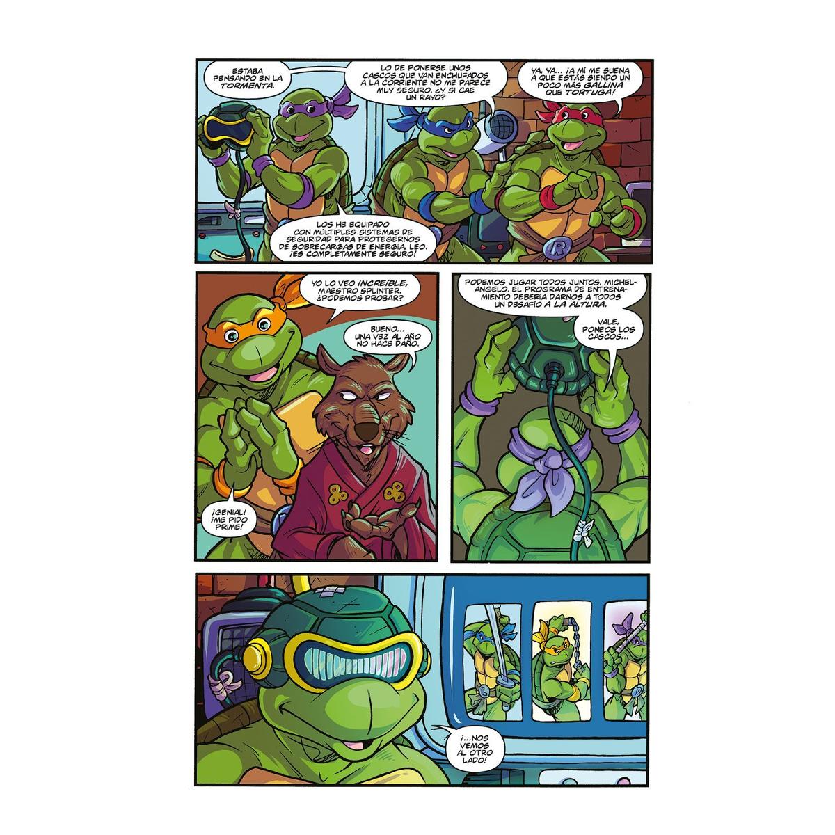 Teenage mutant ninja turtles : las aventuras anima 4