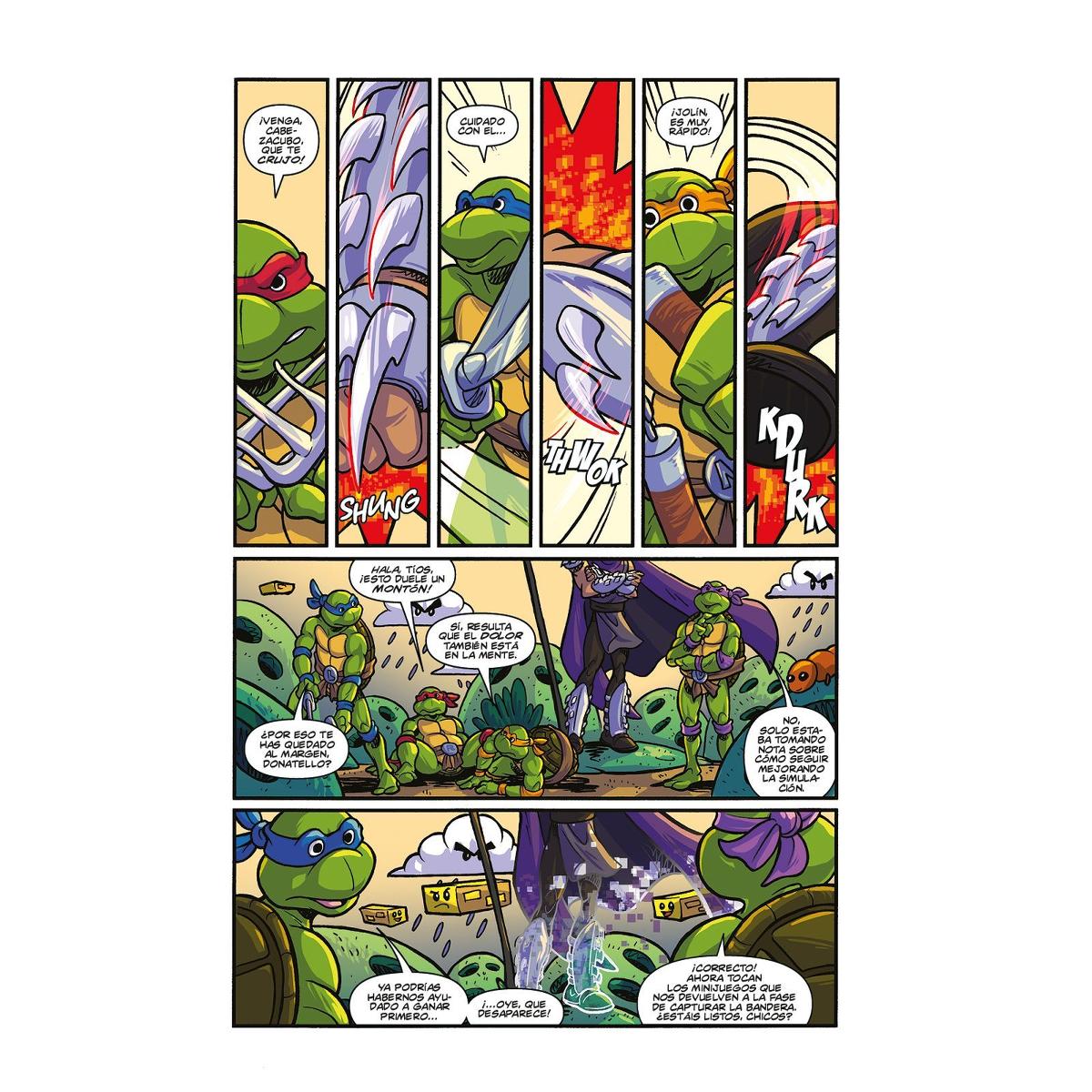 Teenage mutant ninja turtles : las aventuras anima 7