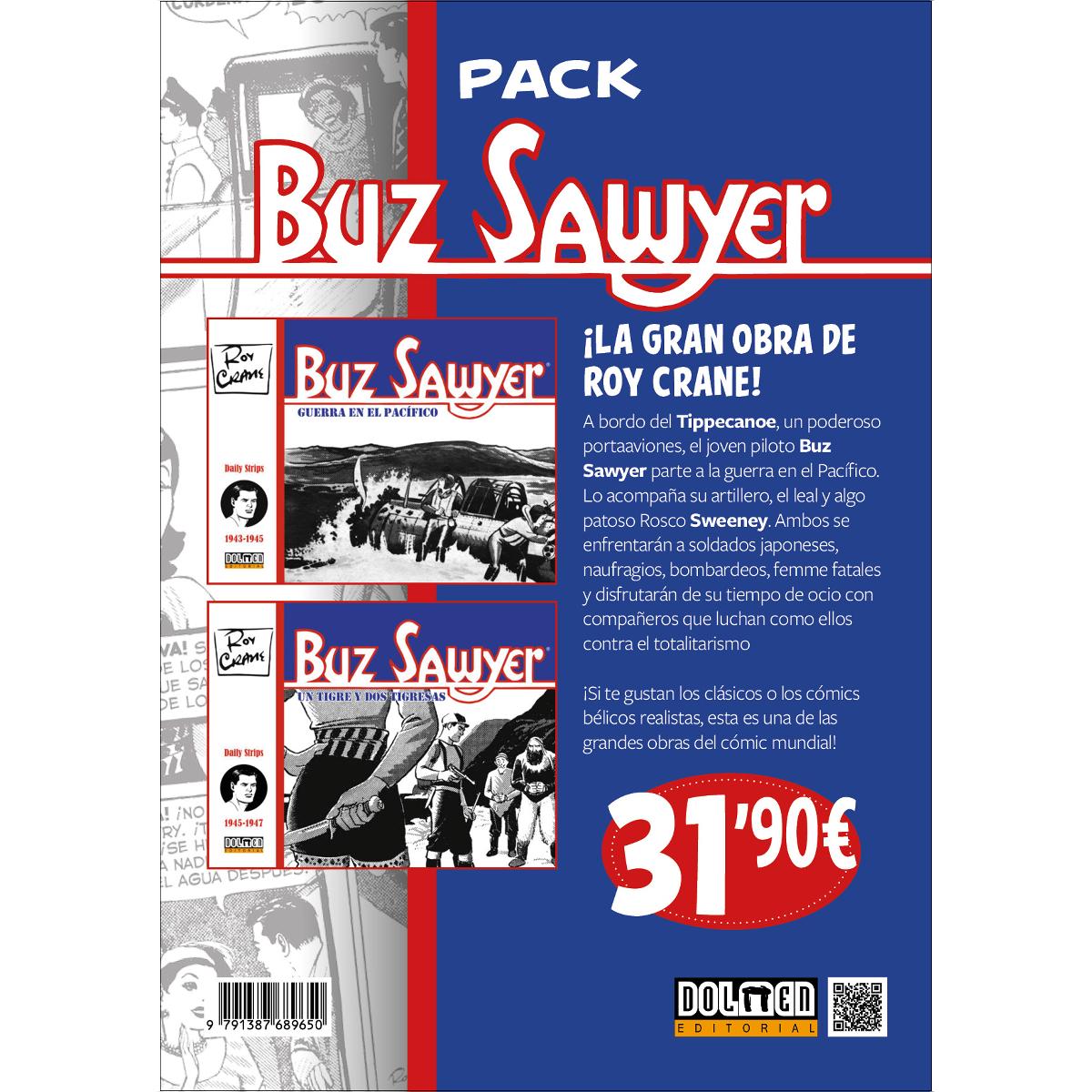 PACK - BUZ SAWYER (Capa dura) 1