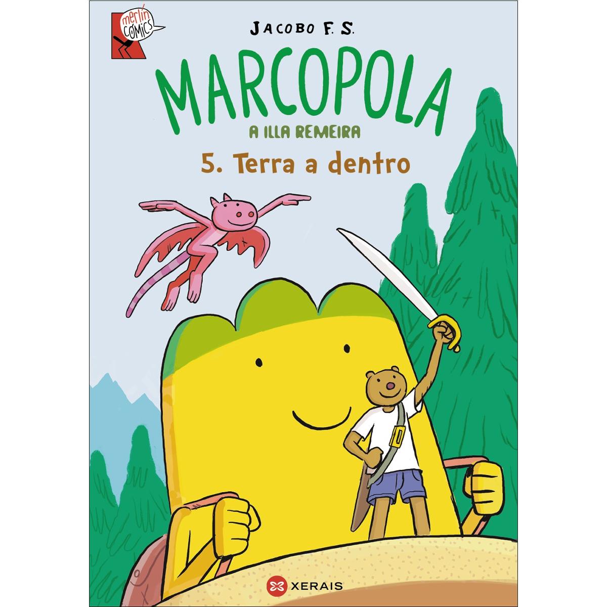 Imagem 0 de Marcopola 5. Terra a dentro (Capa mole com abas)